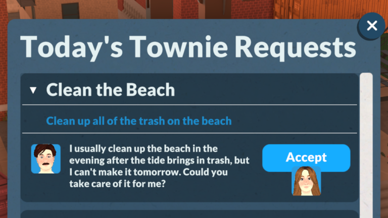 Paralives: Clean the Beach Quest