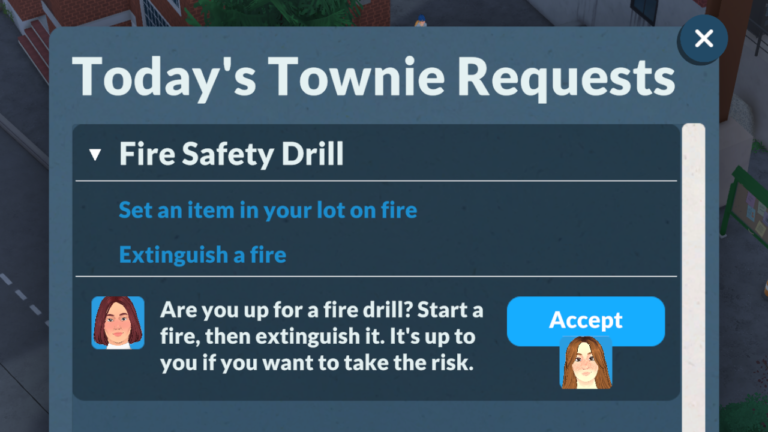 Paralives: Fire Safety Drill Quest