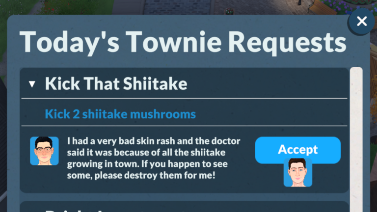 Paralives: Kick That Shiitake Quest