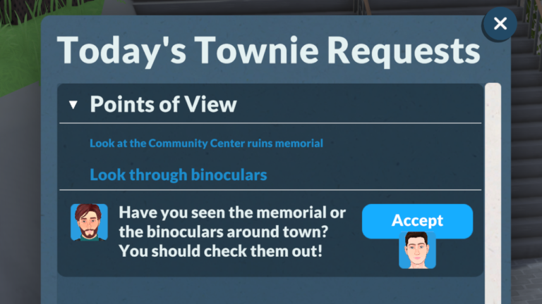 Paralives: Points of View Quest