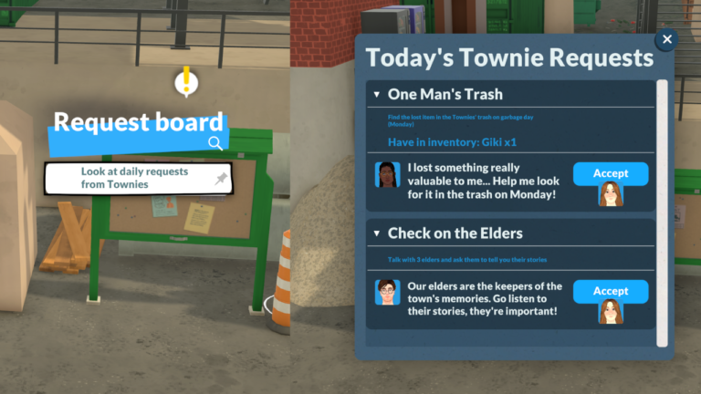 How to Get and Do Quests in Paralives